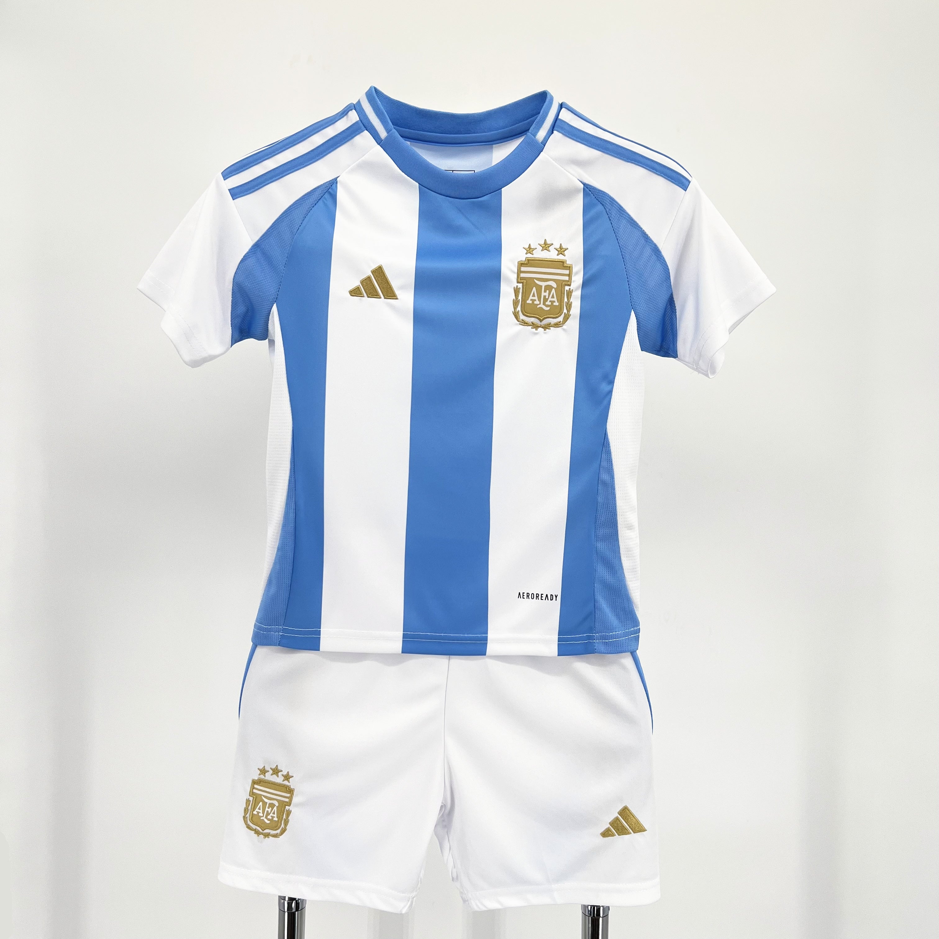 Kit Enfant Argentine 2024 2025 Maillot De Fou, site maillot de foot pas cher