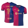 LAMINE YAMAL #19 Barcelona Home Authentic Soccer Jersey 2024/25 &ndash; UCL