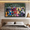 (Big Size)Disney Villains - 11CT Stamped Cross Stitch - 70*45cm - Disney