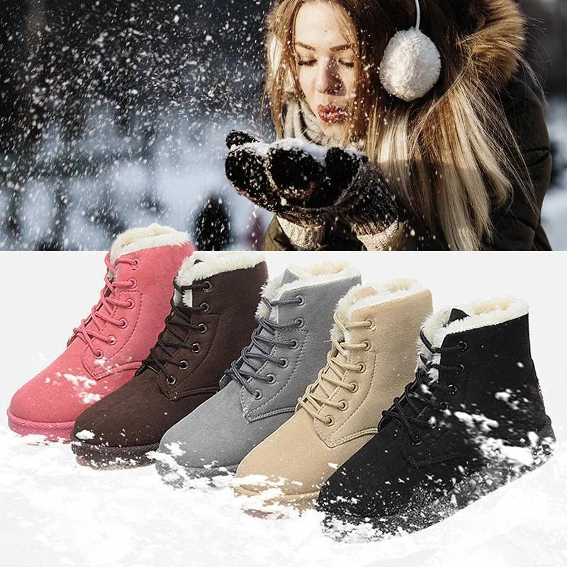Smiledeer Short slooved snow boots