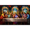 The Last Supper Glass Painting-Paint By Numbers Acrylic Painting 60*40CM(HOT)