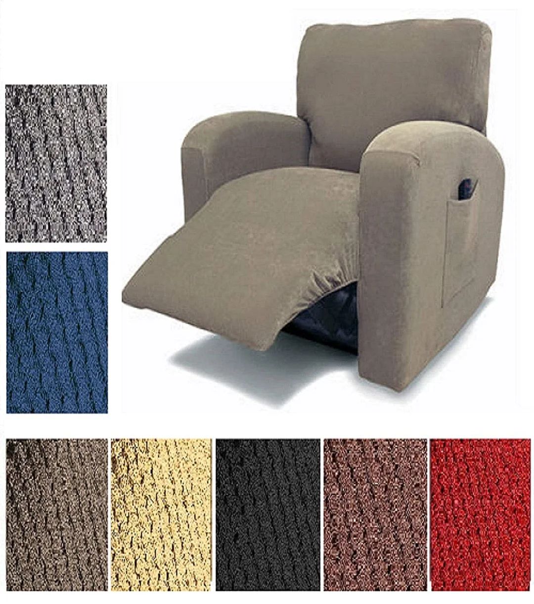 Dream Pique Stretch Fit Furniture Chair Recliner Lazy Boy Cover Slipcover