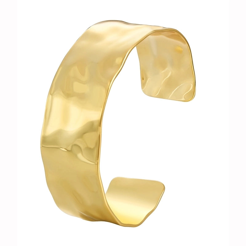 Copper Waves Bangle