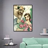 >SALE<Full Drill Diamond Painting DIY Beauty Beast 5D Rhinestone Picture (FC002)