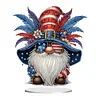 DIY Independence Day Gnome Diamond Painting Desktop Ornaments
