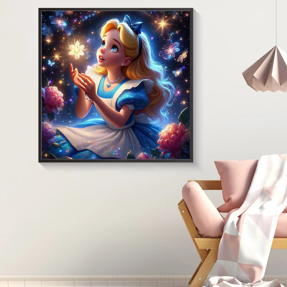 Diamond Painting - Full Round Drill - Alice(Canvas|50*50cm)