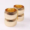 Golden Starlight Circle Napkin Ring