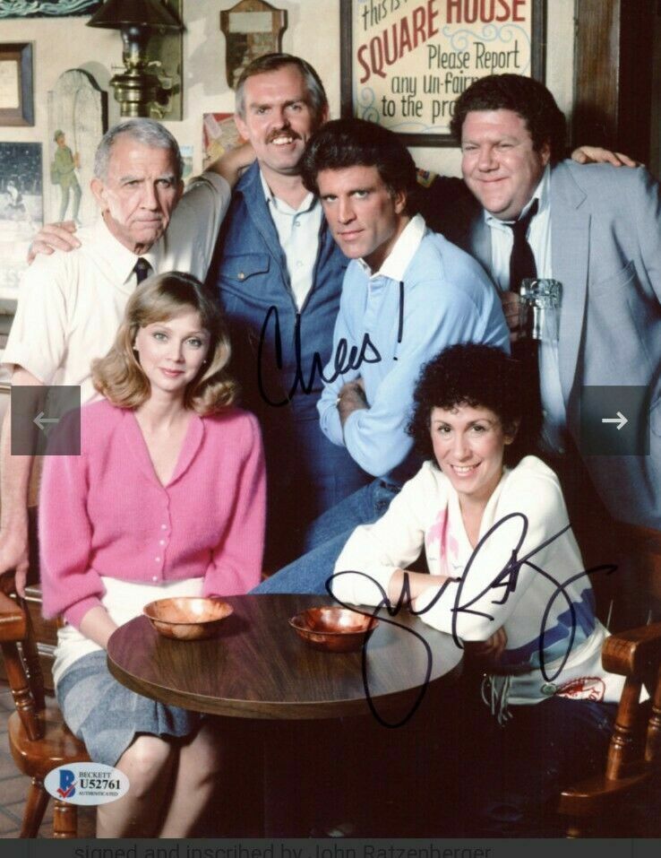 John Ratzenberger signed Cheers Cliff Clavin 8x10 Photo Poster painting BAS