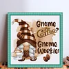 Coffee Gnome - 11CT Counted Cross Stitch - 40*40cm