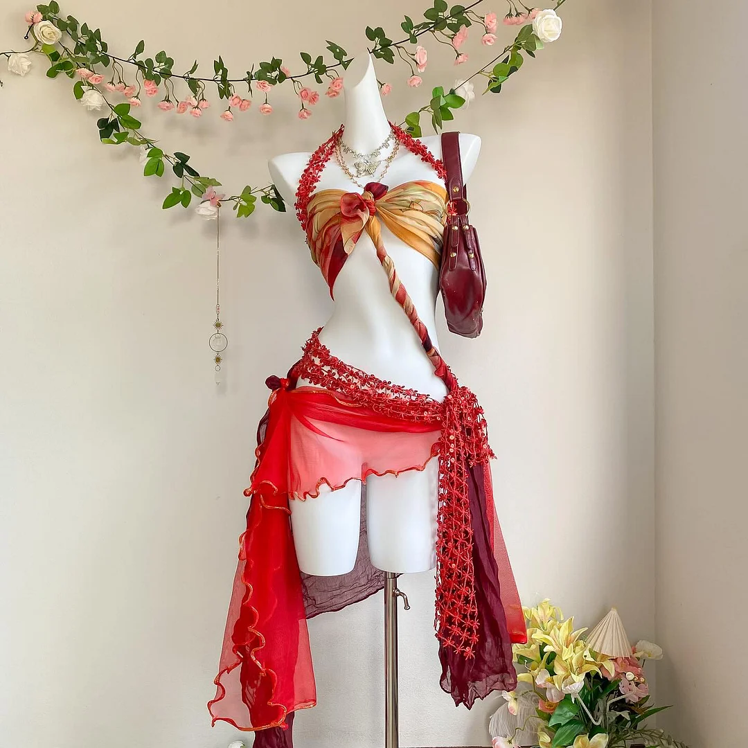 Boho Beach Bikini Set