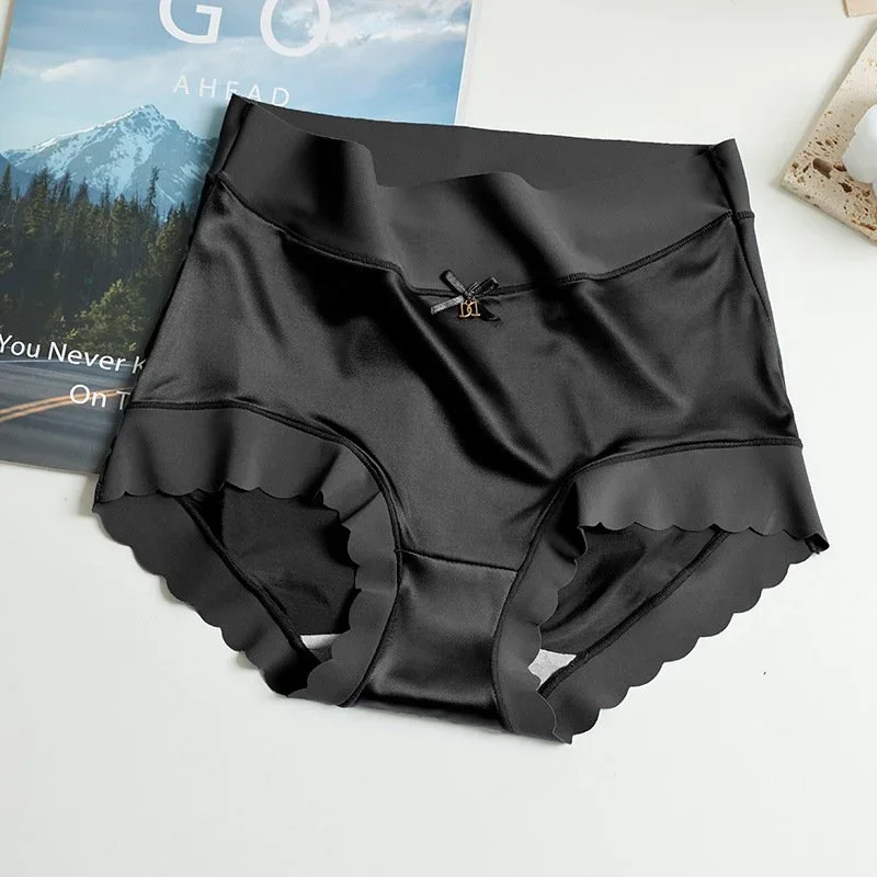  💥-[BUY 1 FREE 1] Satin Ice Silk Seamless Shaping Briefs