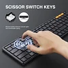 Folding Keyboards with Numeric Keypad Bluetooth Wireless Por