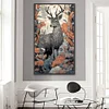 Deer - Round AB Drills Diamond Painting(75*45cm)