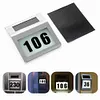 House Number LED Solar Lamp Waterproof Outdoor Address Number Sign Light