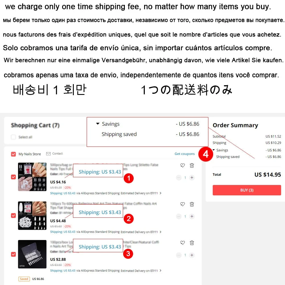 5 Set Mixed Colors 24 Pieces Per Set Fashion Round Colored False Nails Full Cover 10 Size Fake Nails for DIY Press on Nails-Nail Inspo