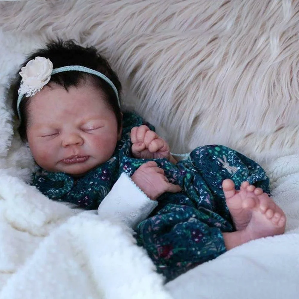 22''Little Elizabeth Full Silicone Baby Girl