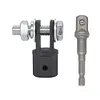 1/2inch Scissor Jack Adapter Chrome Vanadium Steel for 1/2 Inch Impact Wrench