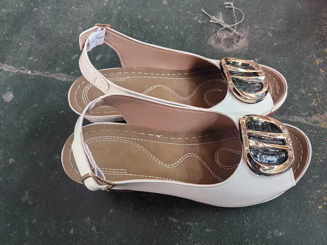 Yyvonne Summer New Large-Size Women's High-Heeled Sandals Fish Mouth Shoes Polyurethane Soles