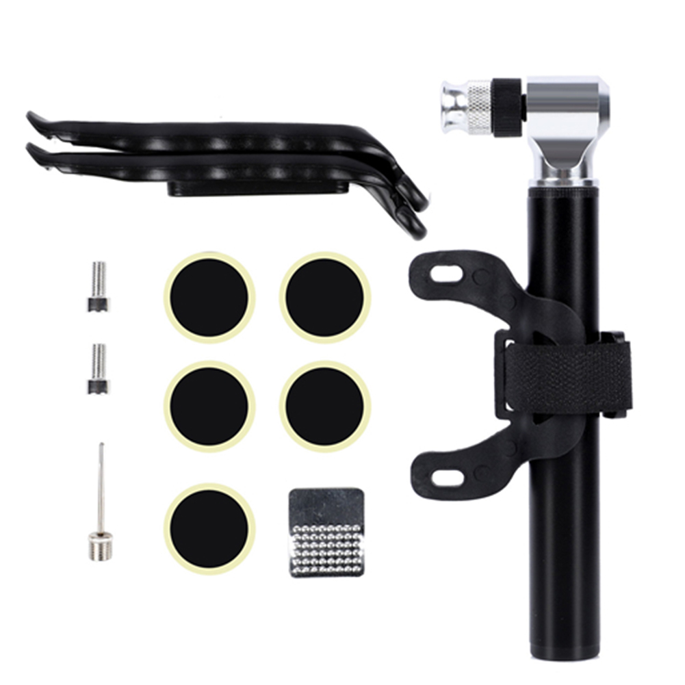 

Mountain MTB Road Bike Pump Patch Tyres Lever Bicycle Tire Repair Tools Kit, Silver, 501 Original