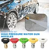 Pressure Washer Nozzle Holder with Power Tips 1/4 Quick Connect Daily for Garden