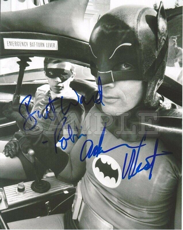 Batman Signed 8x10 Photo Poster painting RP -  Shipping! Adam West