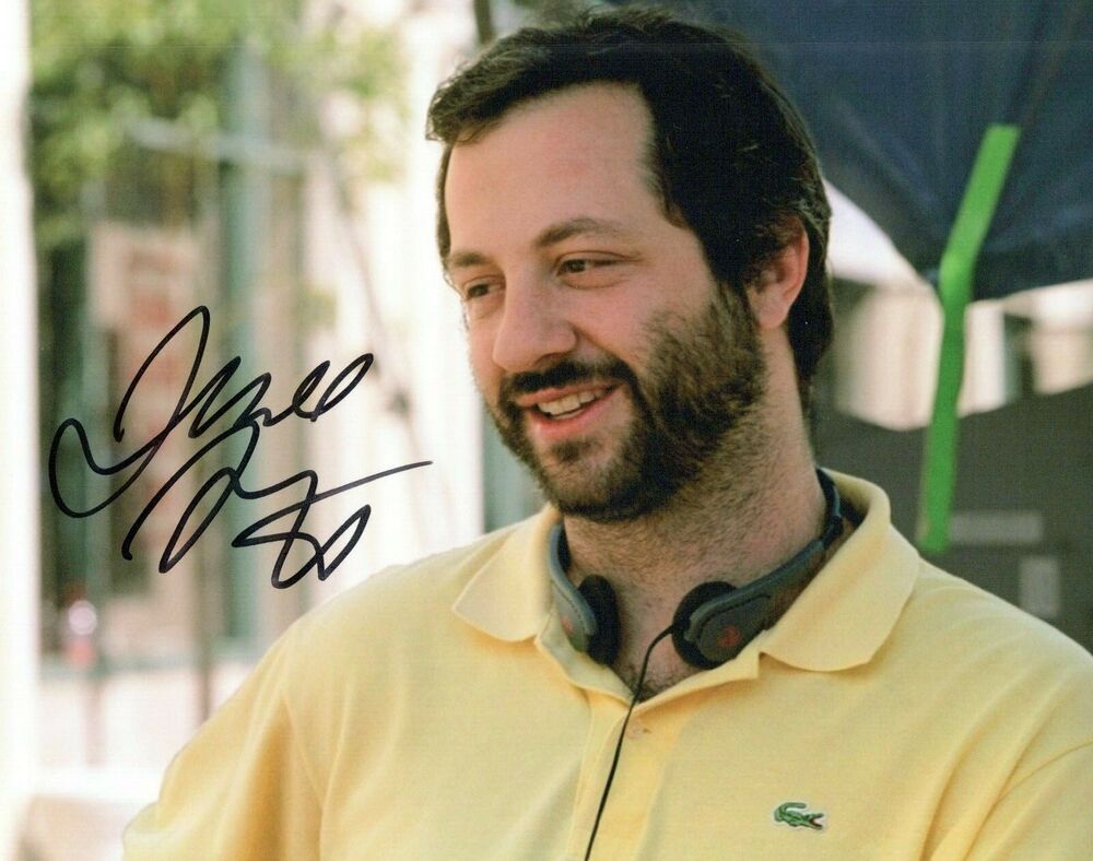 Judd Apatow head shot autographed Photo Poster painting signed 8x10 #4