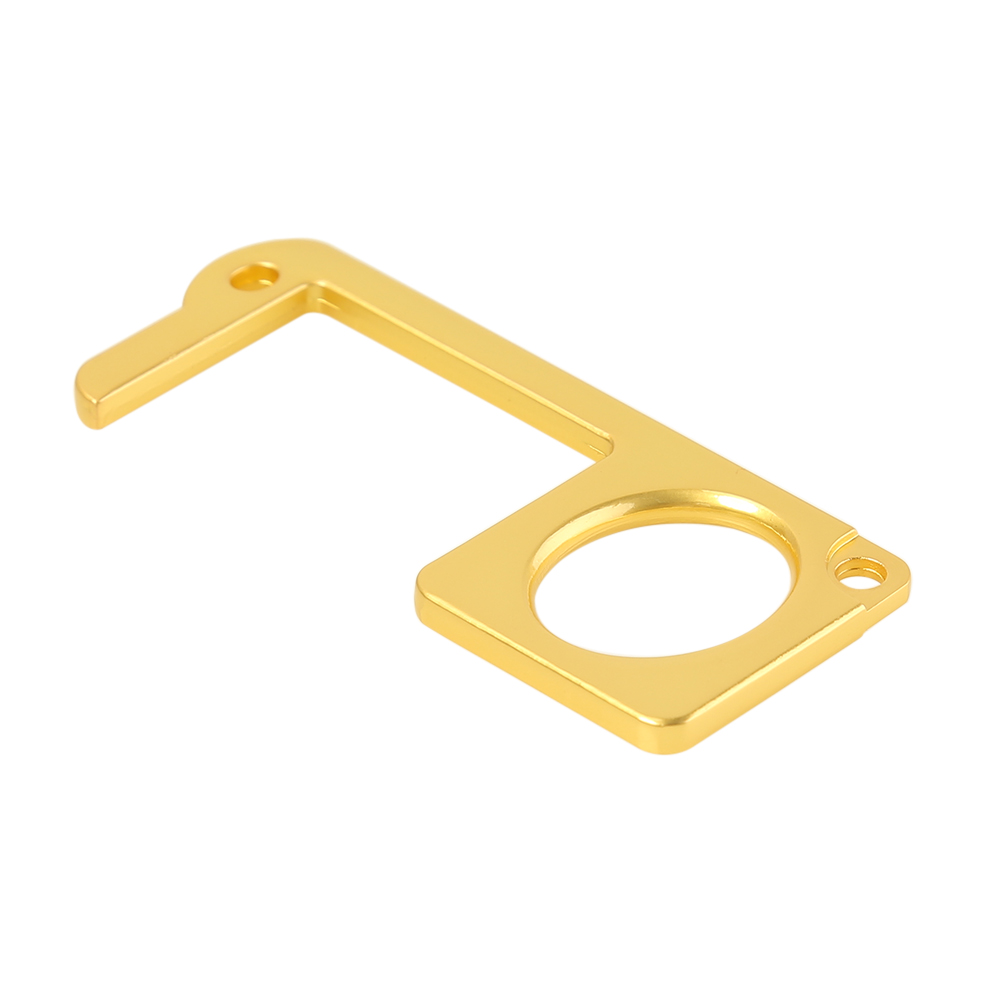 

Hygiene Hand Antimicrobial Brass Door Opener Elevator Handle Key EDC Tool, 501 Original