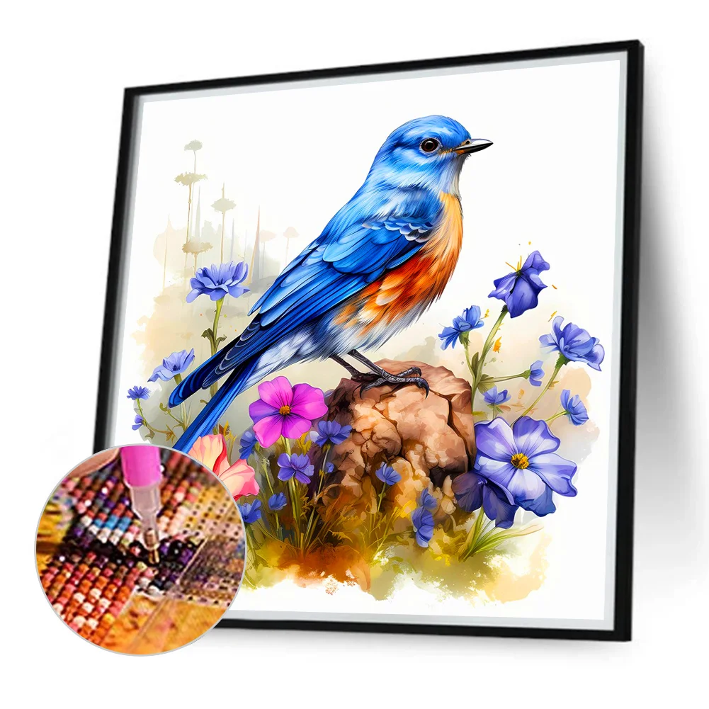 Diamond Painting - Full Round Drill - Bird(Canvas|40*40cm)