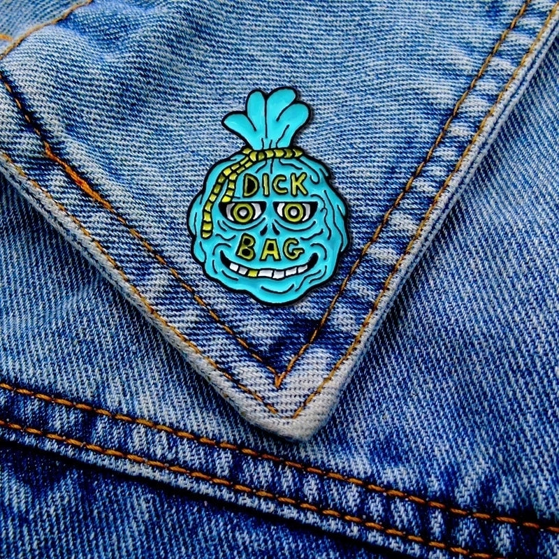 Funny Pin Cartoon Alloy Enamel Women’S Brooches