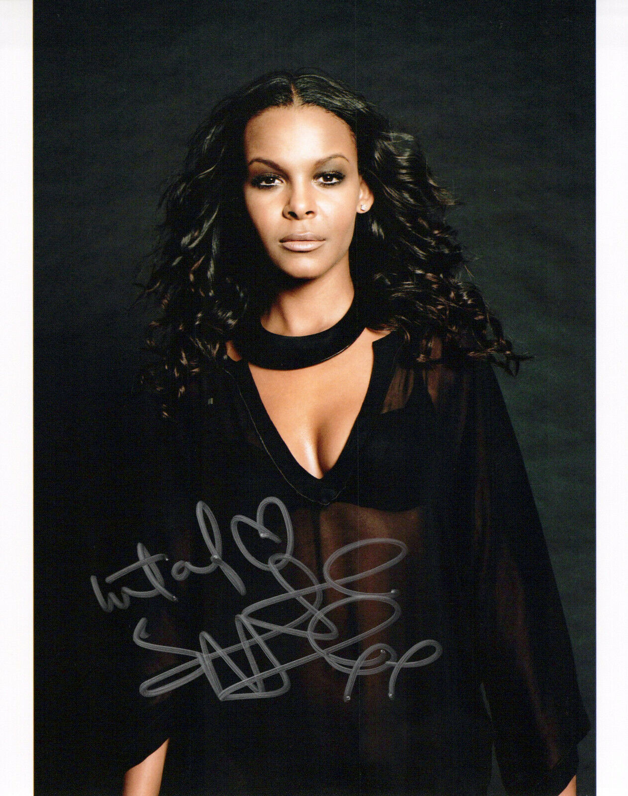 Samantha Mumba glamour shot autographed Photo Poster painting signed 8X10 #1