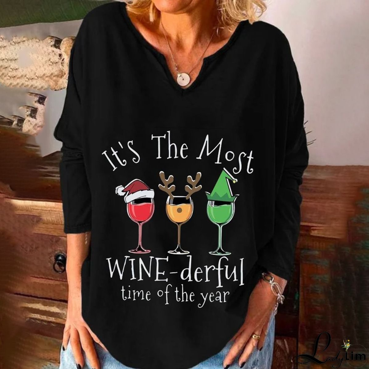 Cool Black Long Sleeve Top