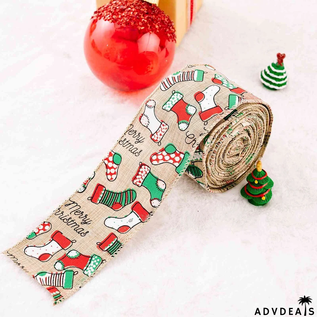 Christmas Polyester Ribbon