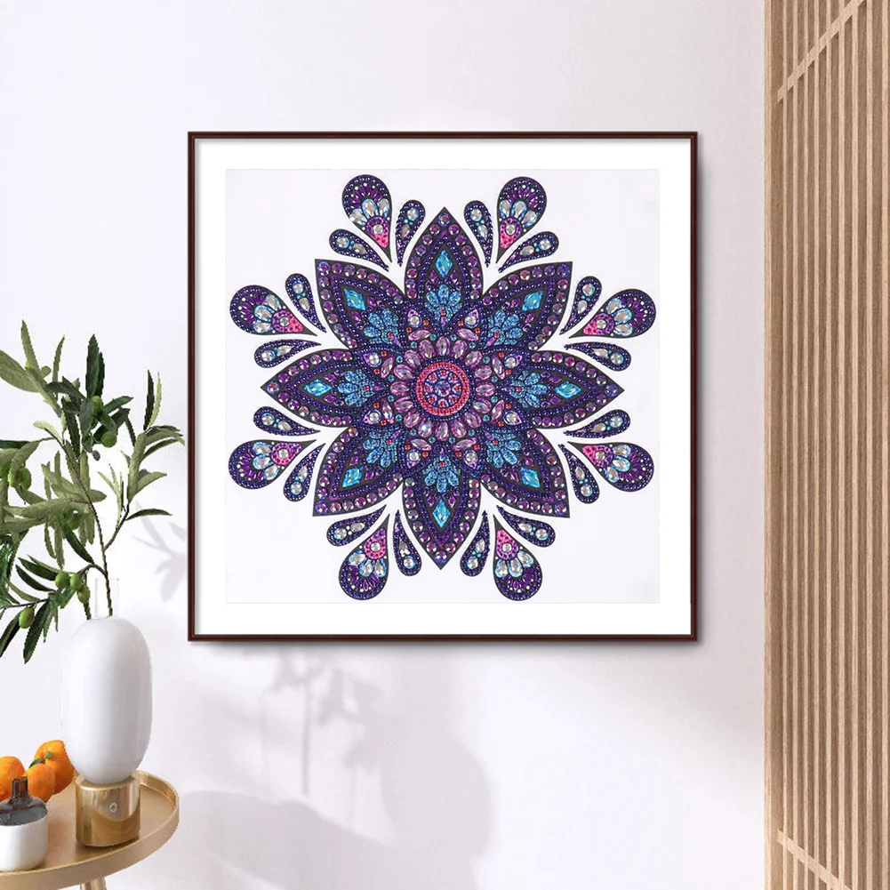 Diamond Painting - Special Shaped Drill - Mandala(30*30cm)