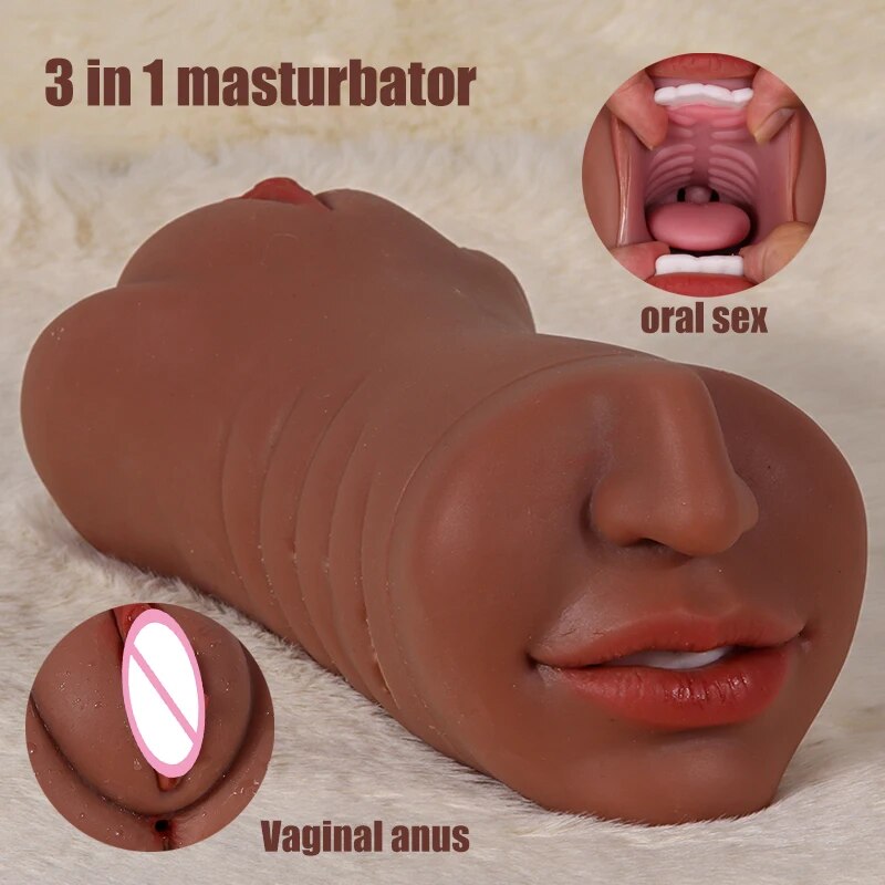 Realistic Silicone Vagina Masturbator for Men