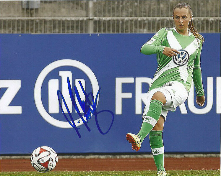 VFL Wolfsburg Noelle Maritz Autographed Signed 8x10 Photo Poster painting COA Switzerland