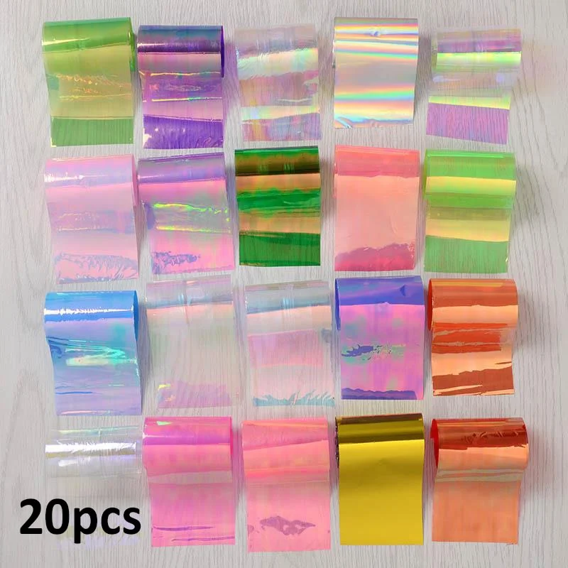 Christmas Of Foil Nail Art Stickers Set With Marble Flower Gilding Pattern Nail Transfer Decals Decorations Nail Accessories