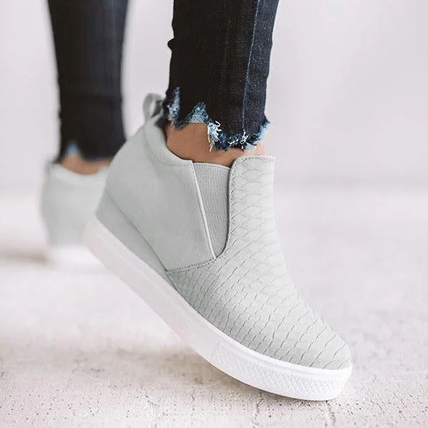 Daily Comfy Wedge Sneakers