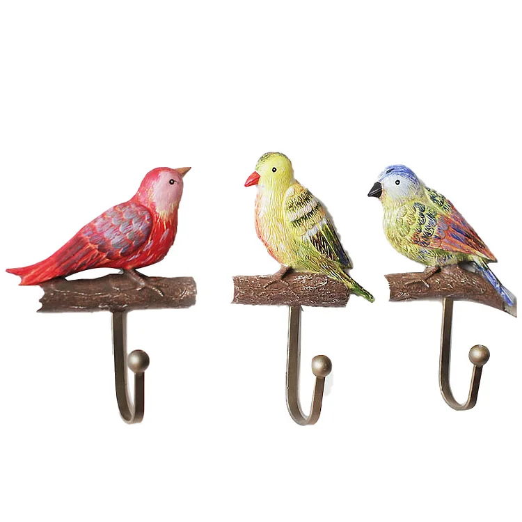 Bird Decorative Hook Set of 3 | AvasHome