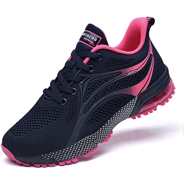 Lamincoa Womens Air Running Shoes Athletic Casual Sports Tennis Road Sneakers for Walking Gym Jogging Training Fitness Basketball 
