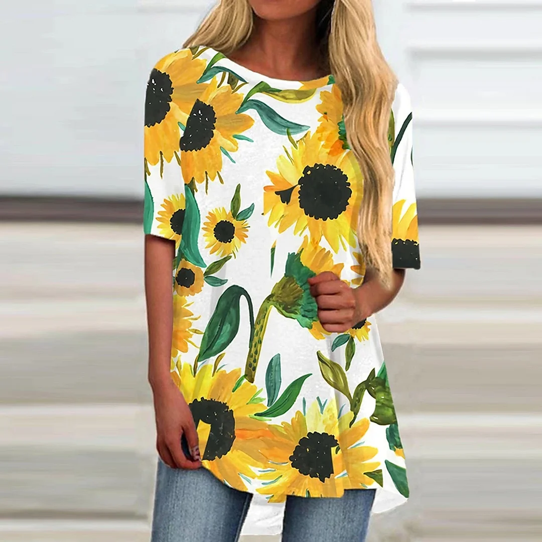 Women's Casual Short-sleeved T-shirt