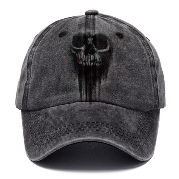 We The People Are Pissed Off Black Skull Baseball Hat