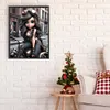 >SALE<5D DIY Full Round Drill Diamond Painting Girl Kit Home Decor Art Craft 30x40cm