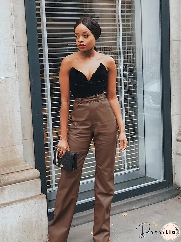 Leisure Motorcycle PU Trousers