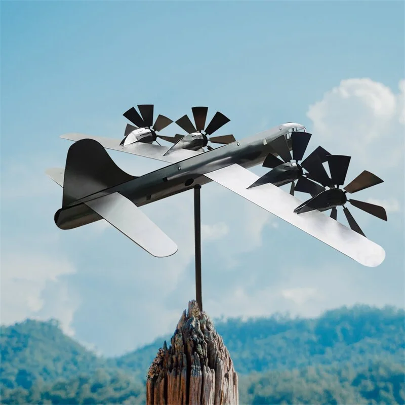 Super Fortress Aircraft  Metal  Garden Ornament