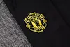 Joyfball 2025/2026 Manchester United Half-Pull Training Suit White Football Shirt 1:1 Thai Quality