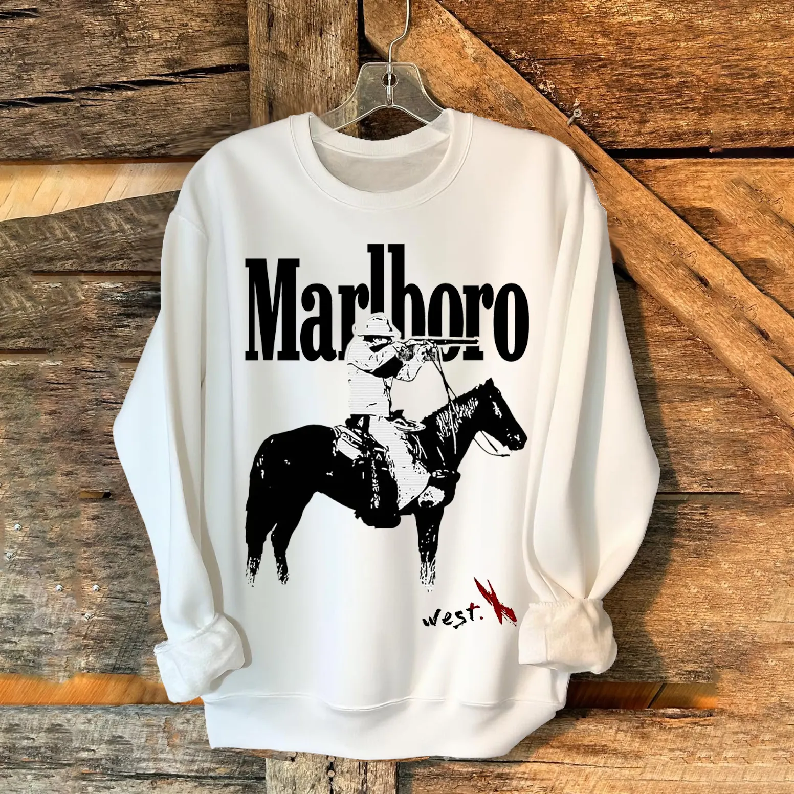 Classic Western Rider Graphic Sweatshirt