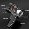 Solar USB Rechargeable LED Flashlight Camping Torch for Camping Hiking Emergency