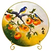 DIY Cloisonne Enamel Painting Kit for Adults Beginners Gift Home Decor Filigree Enamel Art Making Set with Bracket 30x30cm
