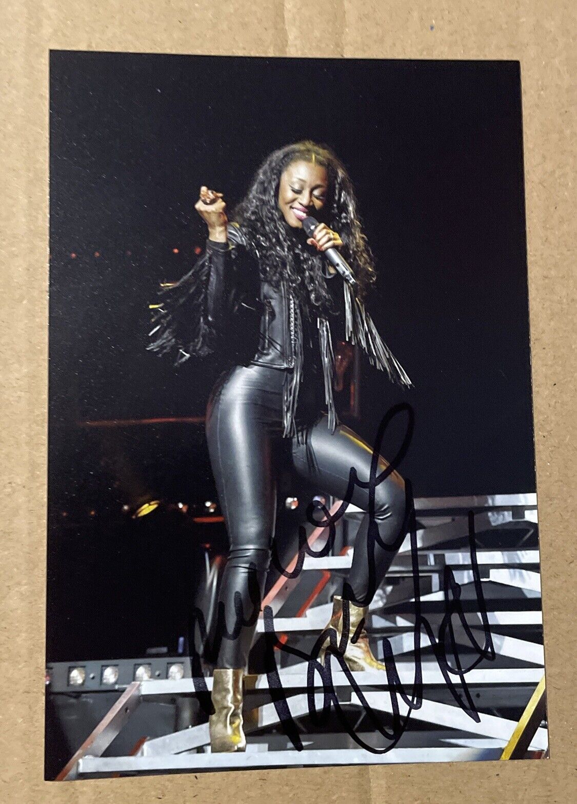 Beverley Knight 6x4 Hand Signed Photo Poster painting Autograph Actress Singer Theatre Music