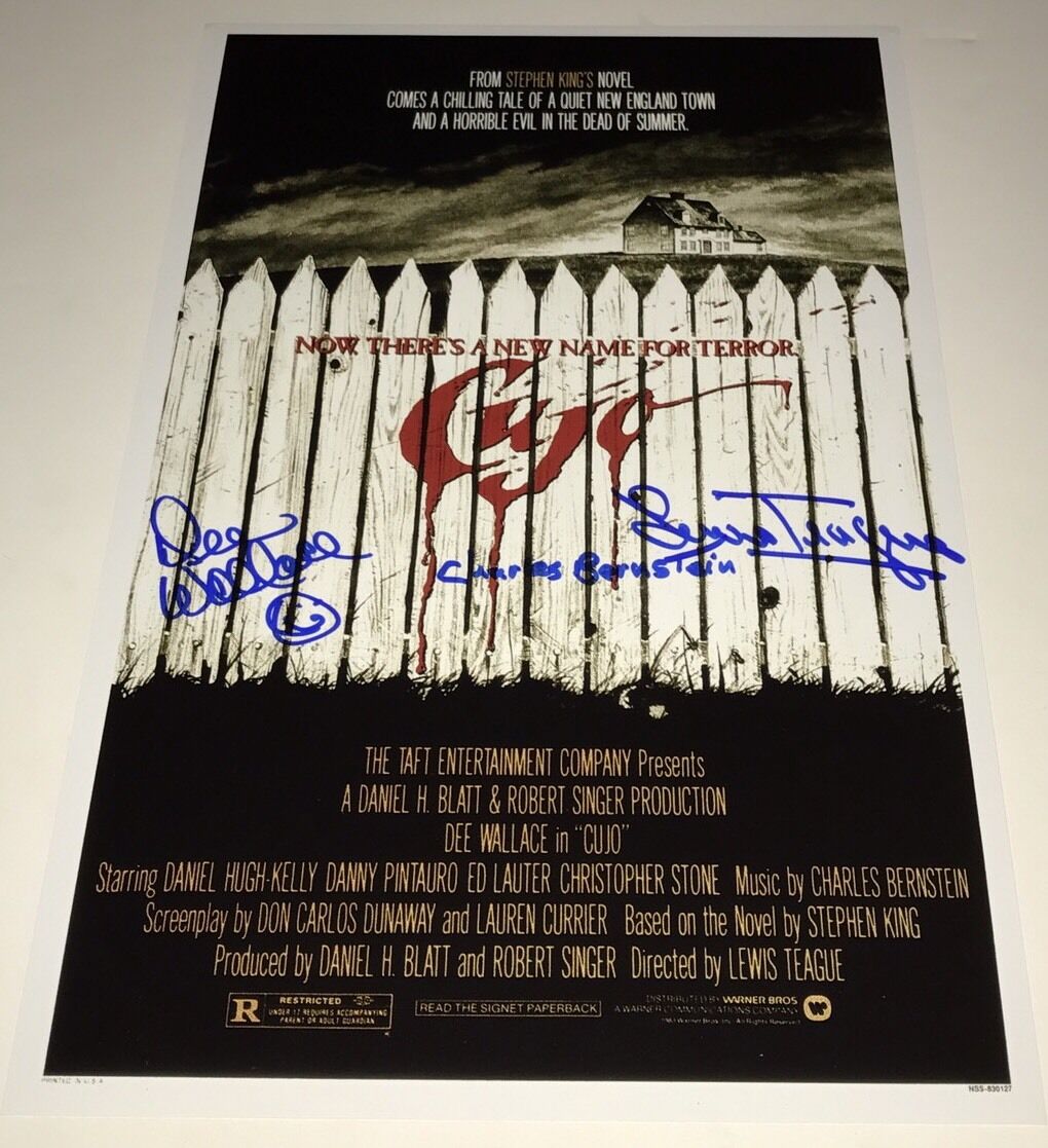 CUJO Cast X3 Signed 11x17 Photo Poster painting IN PERSON Autograph Proof